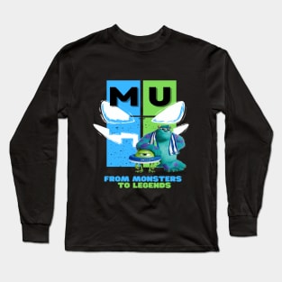 Monsters University tshirt Long Sleeve T-Shirt